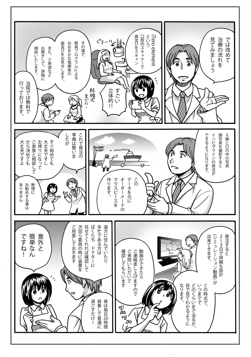 マンガでわかるインビザライン