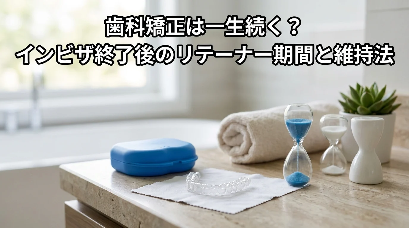 歯科矯正は一生続く?インビザ終了後のリテーナー期間と維持法